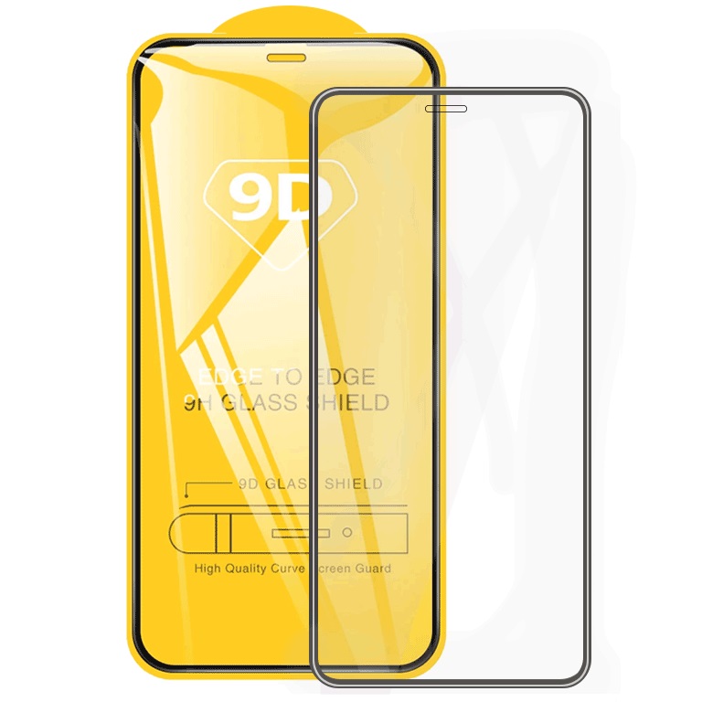9D zaščitno steklo Fenix za Oppo A36/A76/A96 - Črna