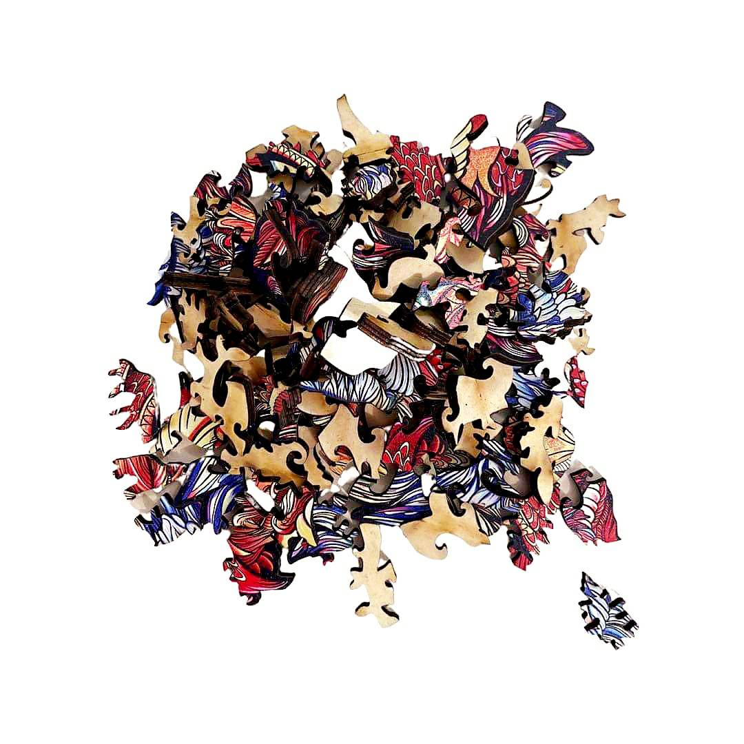 Lesene puzzle - Color Bear / M