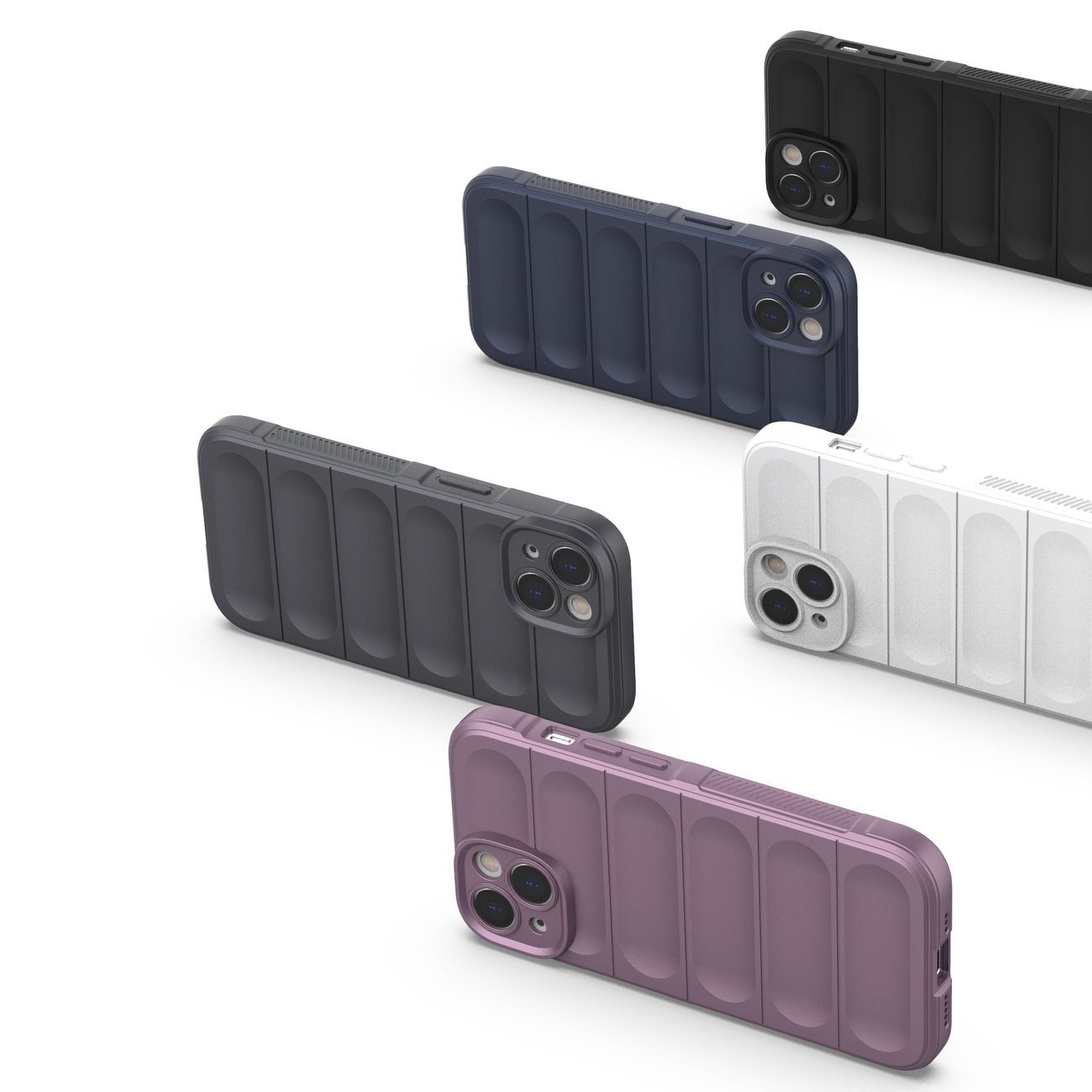 Magic shield ovitek za Apple iPhone 14 - Temno modra