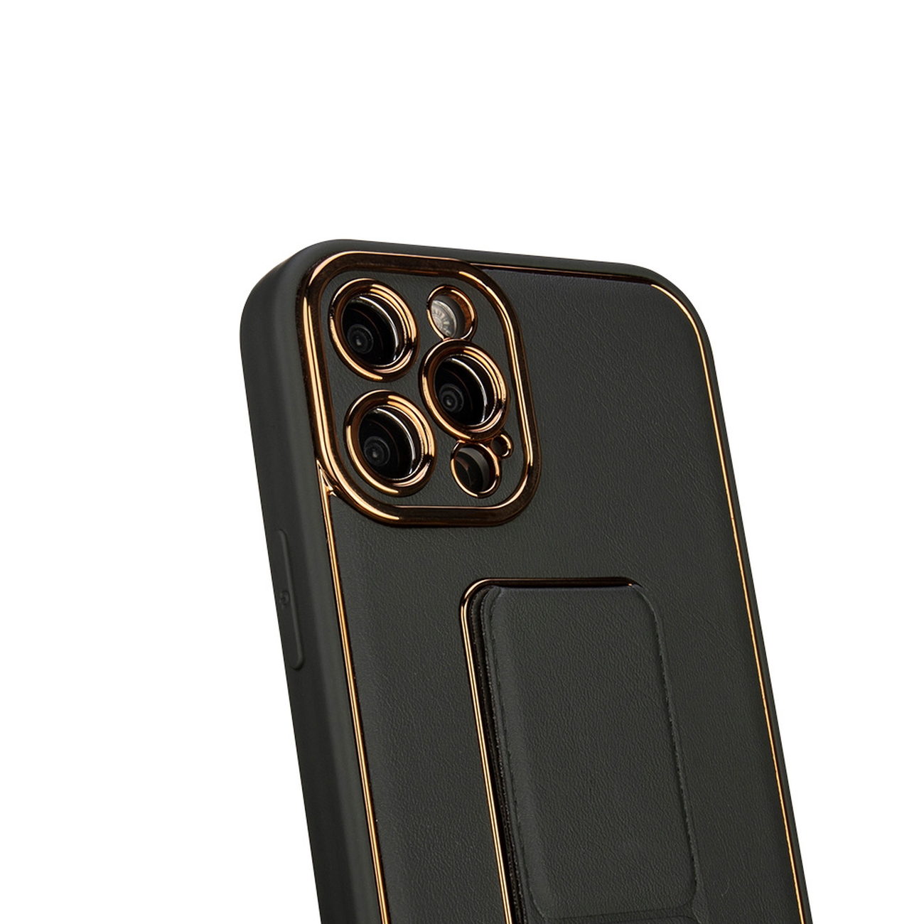 Luxury kickstand ohišje za Apple iPhone 12 Pro - Modra