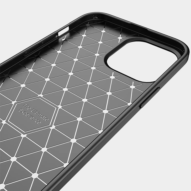 Ohišje Carbon Shield TPU za Xiaomi Redmi 10A - Črna