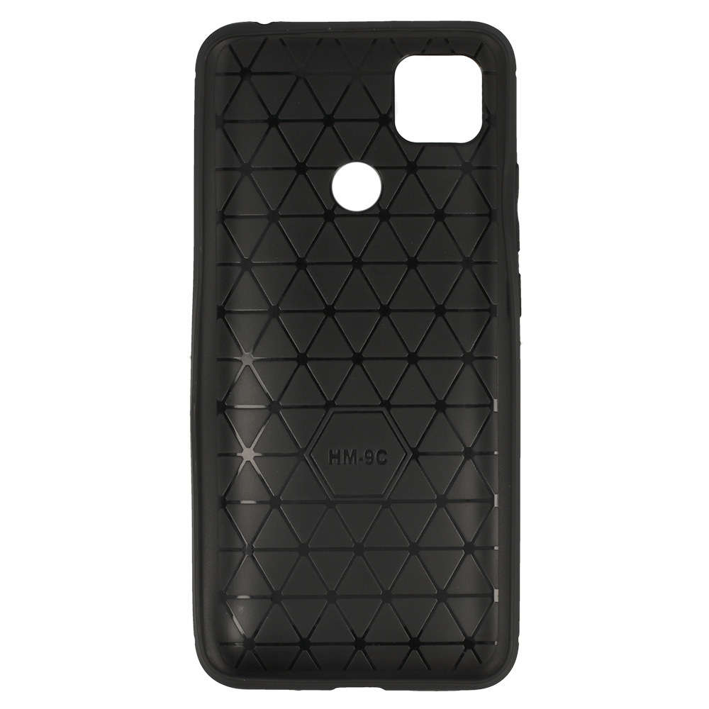 Ohišje Carbon Shield TPU za Xiaomi Redmi 10A - Črna