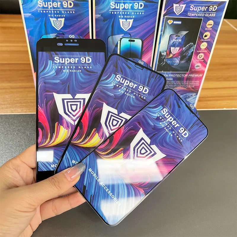 Zaščitno steklo 9D Super za Xiaomi Redmi Note 11 4G/Redmi Note 11S - Črna