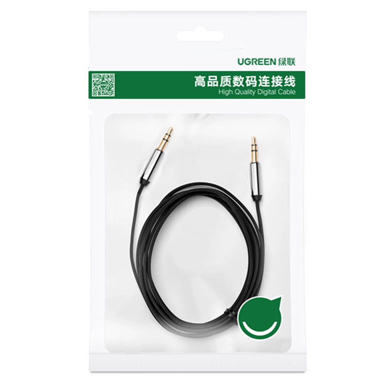 Ugreen kabel - avdio kabel AUX mini jack 3,5 mm - 1m - Črna