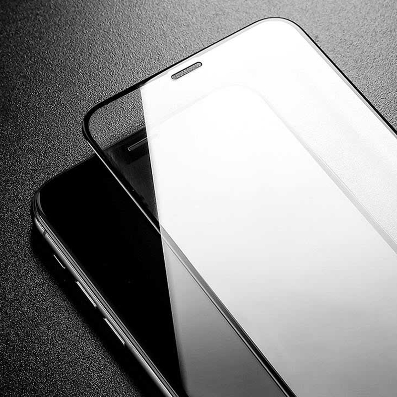Techsuit zaščitno celoplošno steklo 111D za Realme C75/14x - Črna
