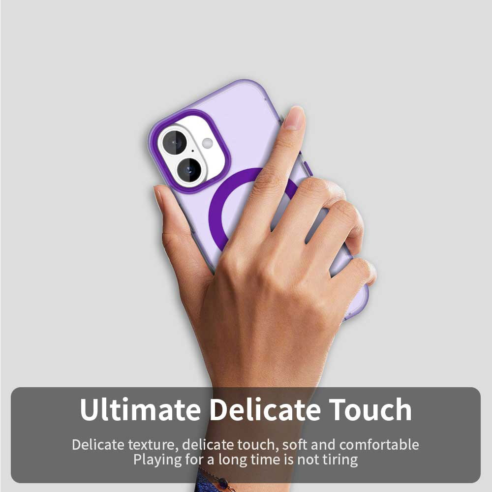 Techsuit - CandyCase MagSafe ovitek za Apple iPhone 17 - Črna