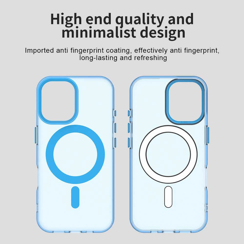 Techsuit - CandyCase MagSafe ovitek za Apple iPhone 17 - Črna