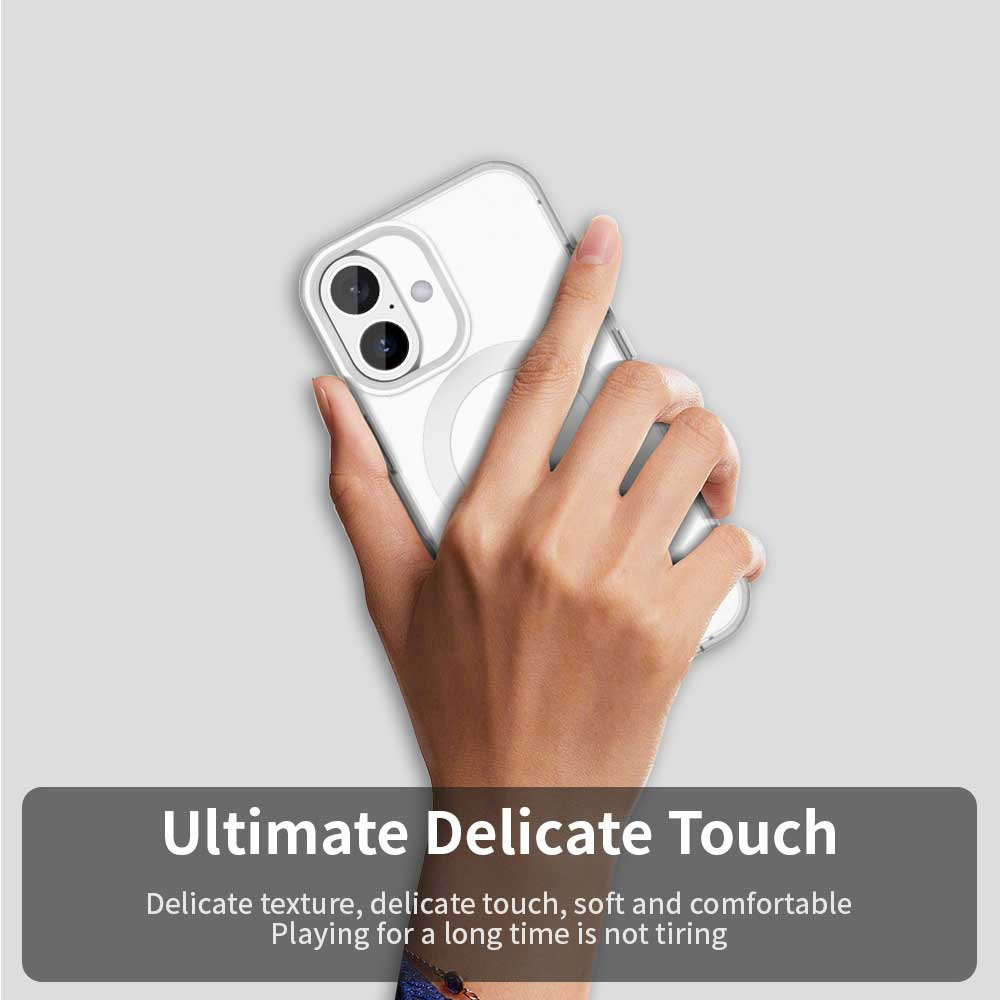 Techsuit - CandyCase MagSafe ovitek za Apple iPhone 17 - Črna