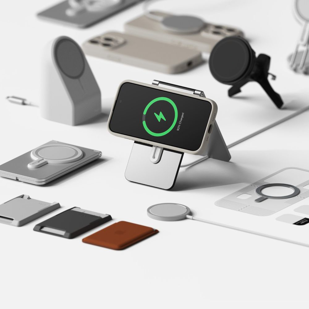 Techsuit - SoftFlex MagSafe ovitek za Apple iPhone 17 Pro - Črna