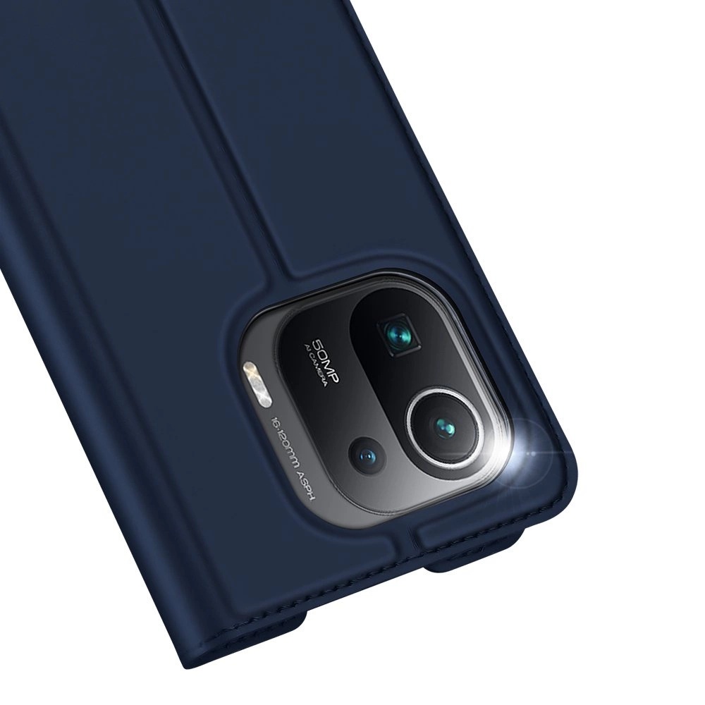 Knjigovska torbica DUX DUCIS Skin Pro za Xiaomi Mi 11 Pro - Modra