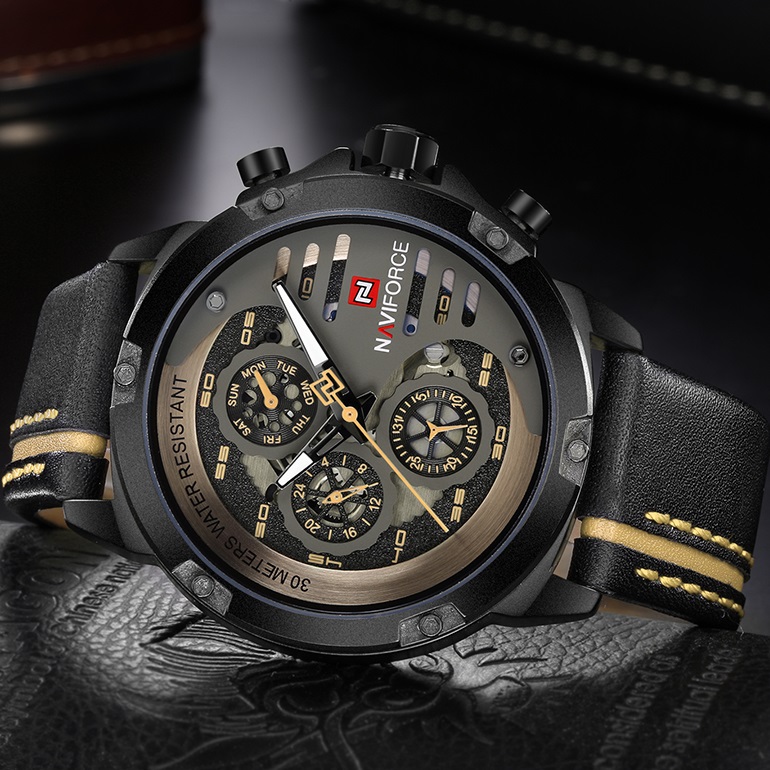 Ura NAVIFORCE PR-2843 - Črna / Siva
