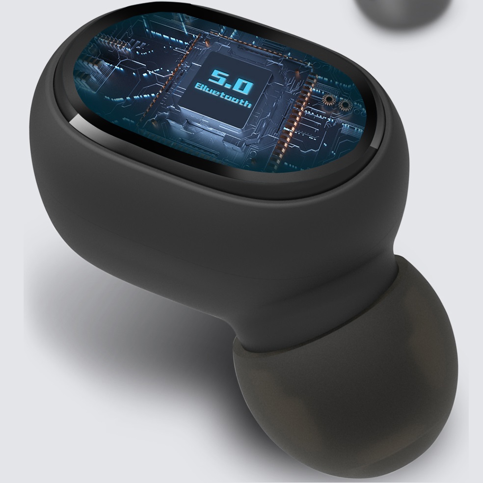 Brezžične bluetooth slušalke E6S - Črna