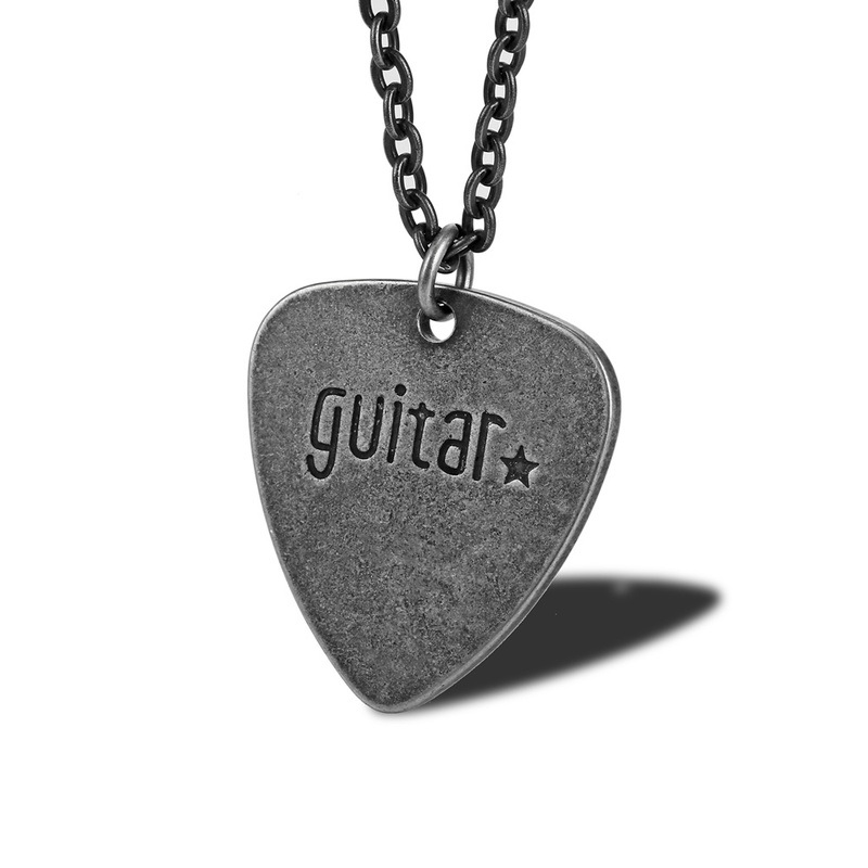Ogrlica Guitar - Srebrna