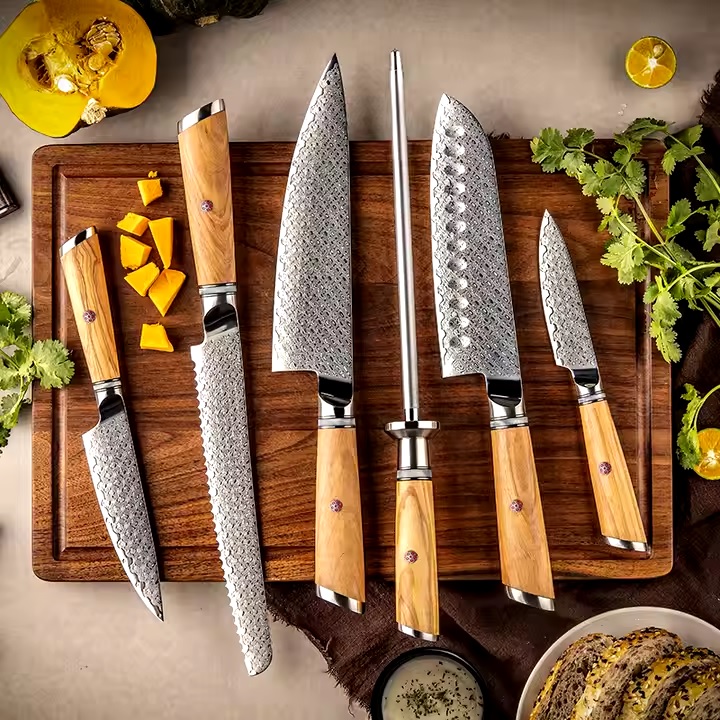 Damaskast kuhinjski nož HI-35064 - Chef