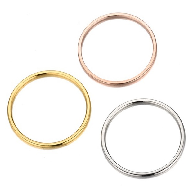 Prstan IV-16944 - Zlat / Roza / 49mm