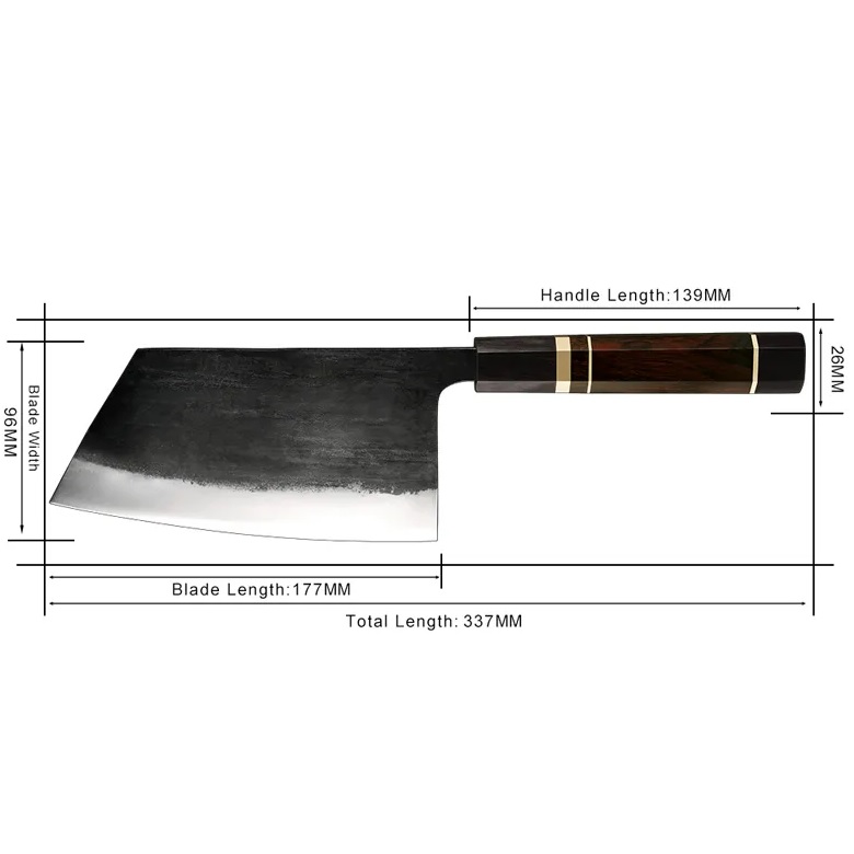 Kuhinjski sekač KA-27625 - Rjava / Srebrna