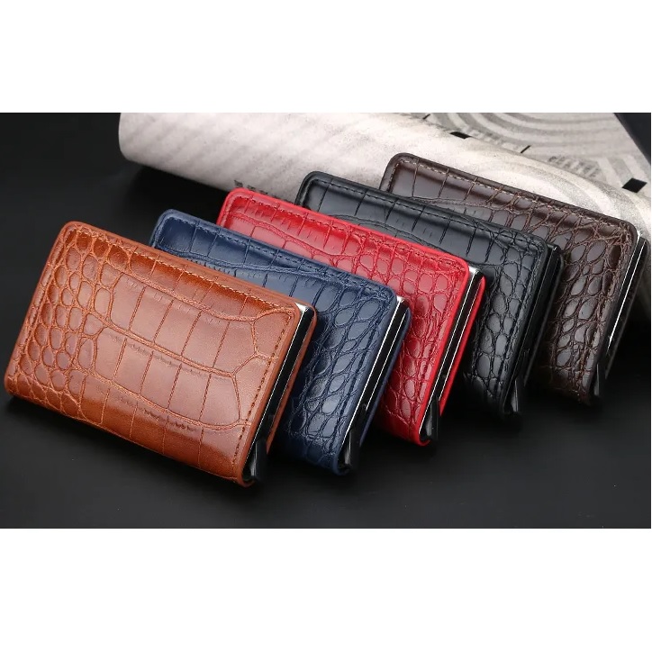 MINI WALLET Izmael MA-25555 - Temno Rjava