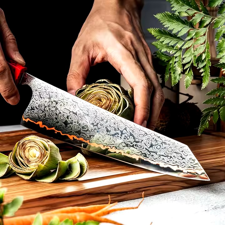 Damastni kuhinjski nož MI-35101 - Kiritsuke