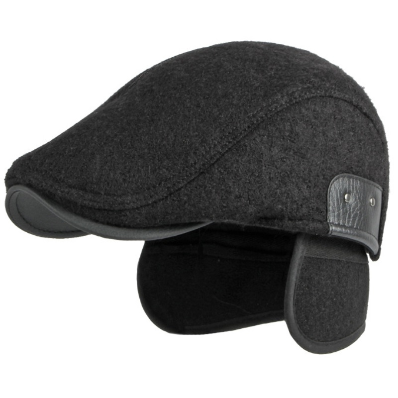 Moška bareta NE-26153 - Črna / L