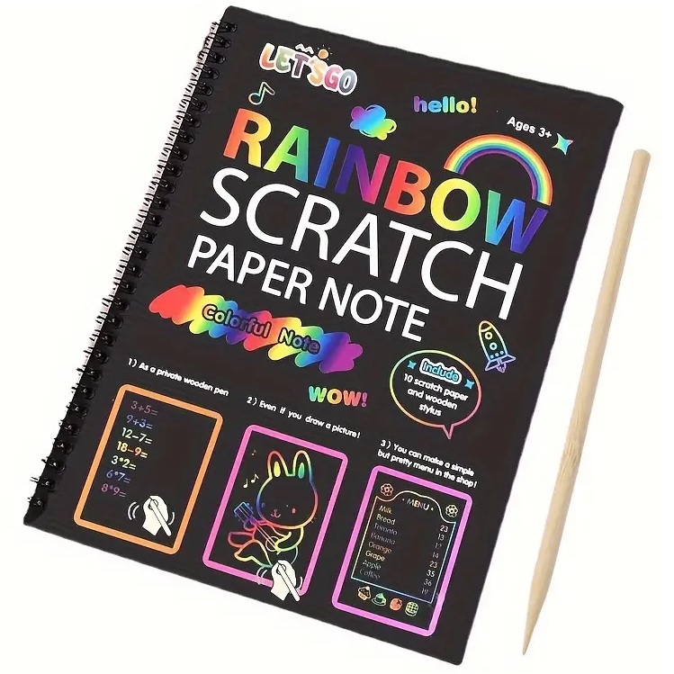 Strganje zvezek - Rainbow