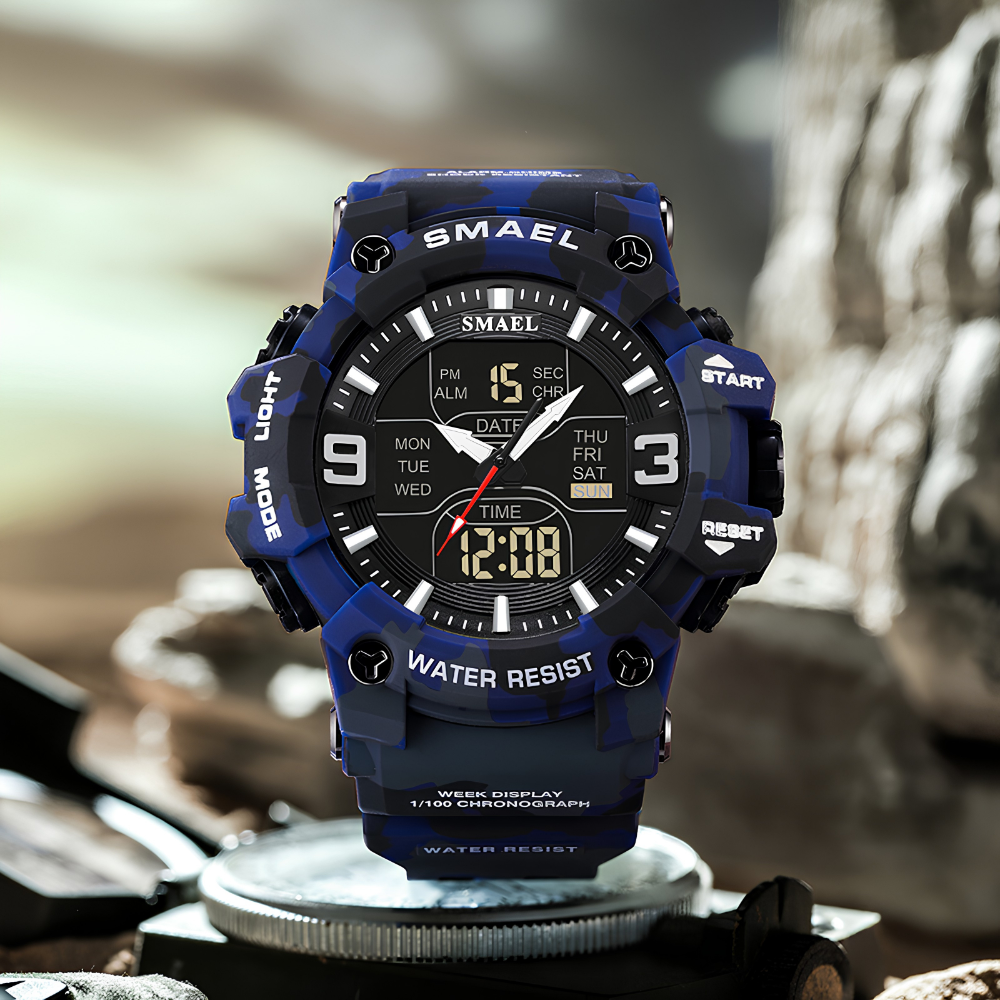 Ura SMAEL TR-29452 - Temno modra