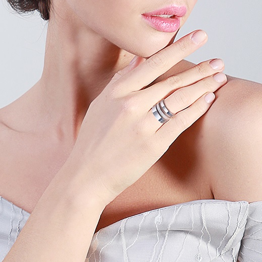 Ring WI-5455 - zlata / 59 mm