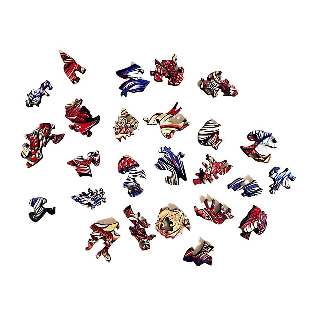 Lesene puzzle - Tiger / M