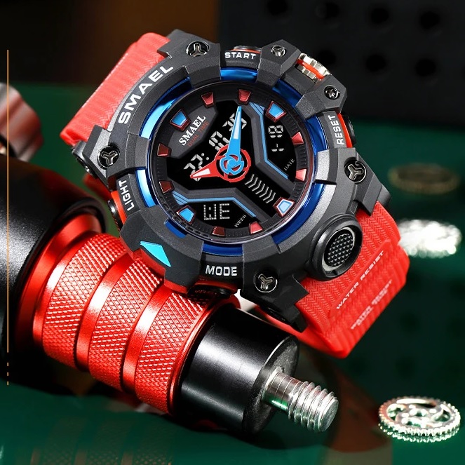 Ura SMAEL FL-29470 - Rdeča