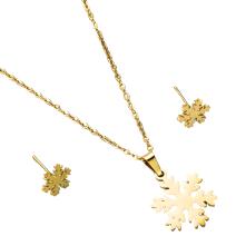 Komplet Snowflake - Zlata
