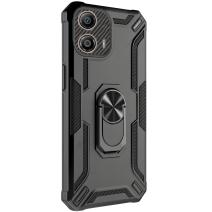 WARSHIP Puzdro za Motorola Moto G23/Moto G13 - Črna