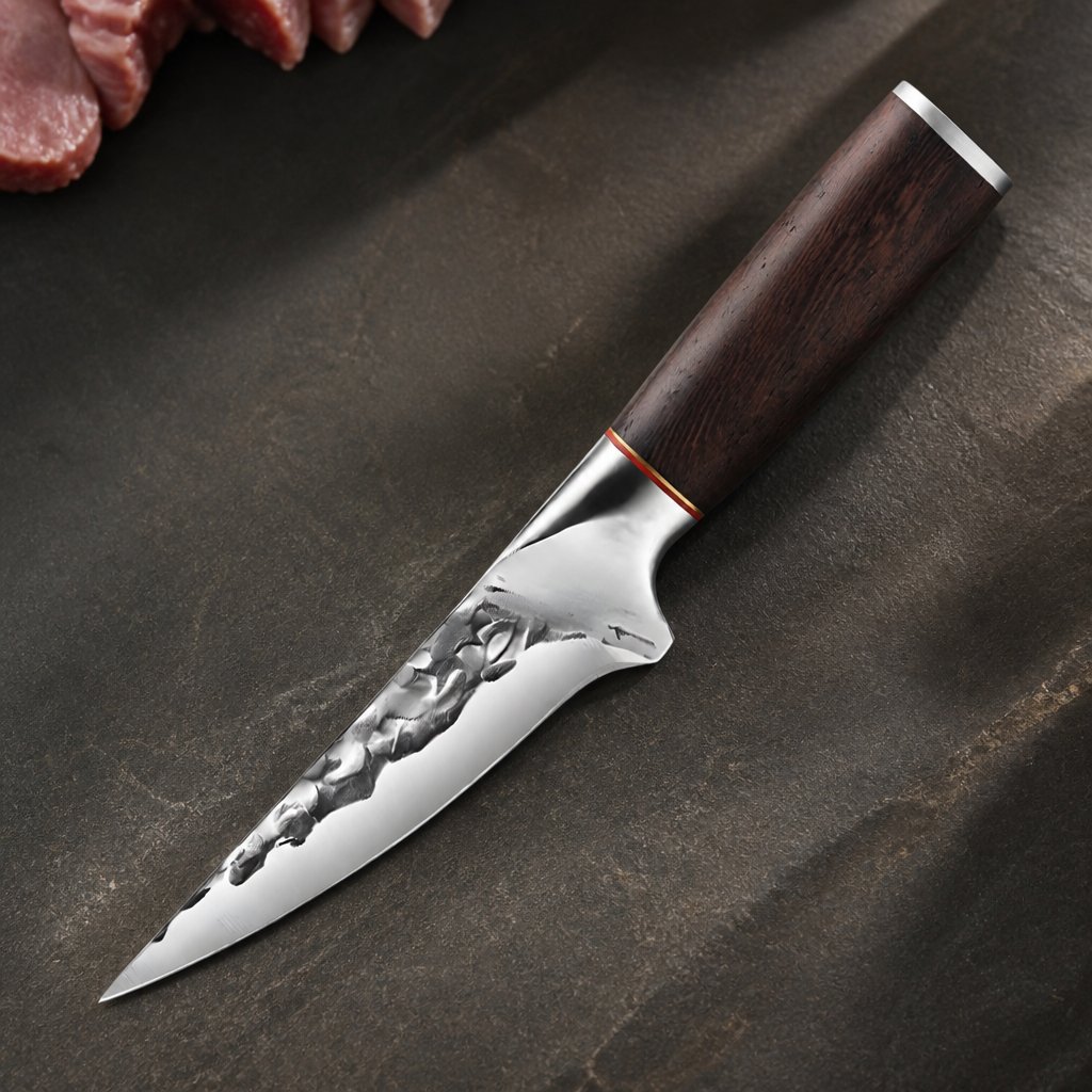 Kuhinjski nož JO-39321 - Majhen filetni / Rjava